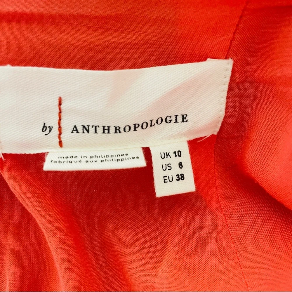 Anthropologie Slim Mini Skirt - Pink & Brown